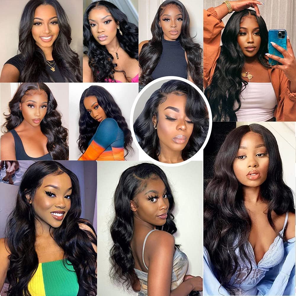 12A Body Wave Bundles Human Hair 8 Inch 1 Bundles 100% Unprocessed Brazilian Virgin Raw Hair Extensions Natural Black Weave Real Human Hair for Women