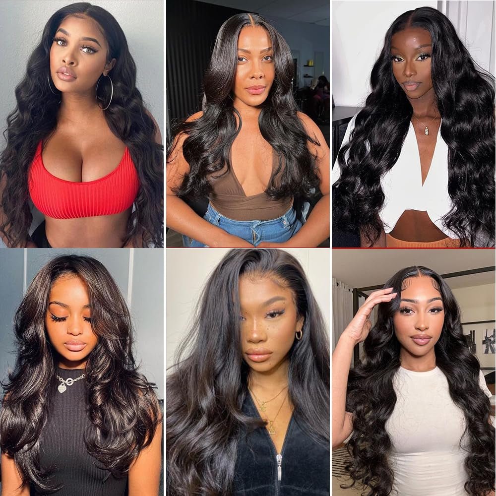 14A Human Hair Bundles 14 16 18 20 Inch 4 Bundles Human Hair 100% Unprocessed Brazilian Virgin Hair Bundles Deals Quick Weaves Hair Extensions