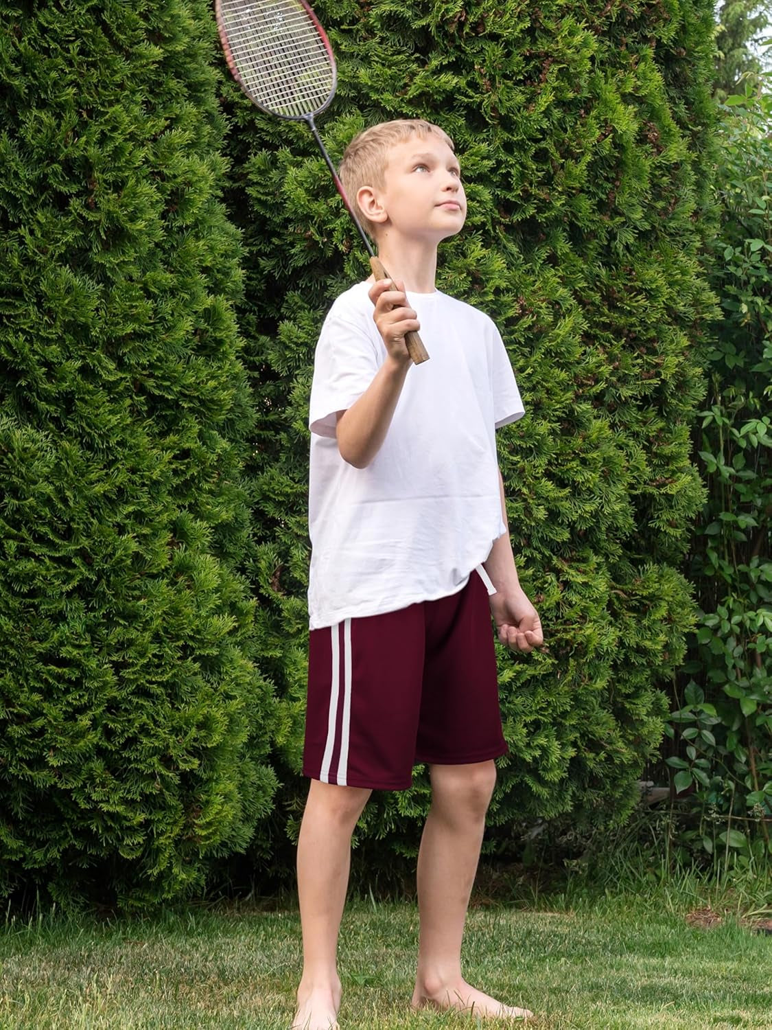 5 Pack Boys Shorts Boys Athletic Basketball Mesh Kids Soccer Gym Shorts Clothes Quick Dry Active Sports Shorts