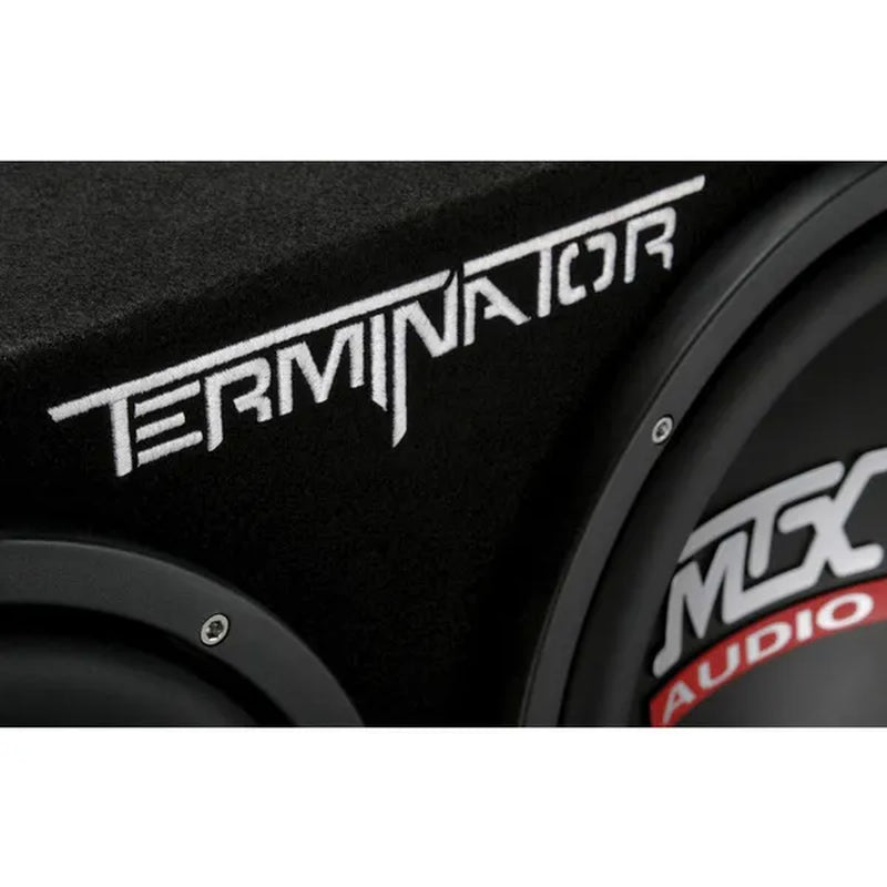 MTX TNE212D 12-Inch 1200-Watt Car Audio Dual Loaded Subwoofer Enclosure (4 Pack)