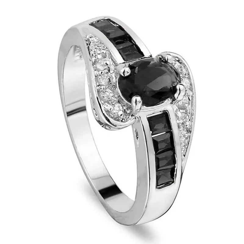 Blue Sapphire Women Men Engagement Rings Jewelry Size 7.8.9 10