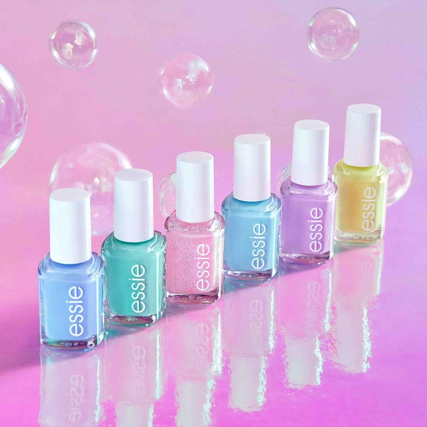 Salon-Quality Nail Polish, 8-Free Vegan, Feel the Fizzle, Blue, Ride the Soundwave, 0.46 Oz.