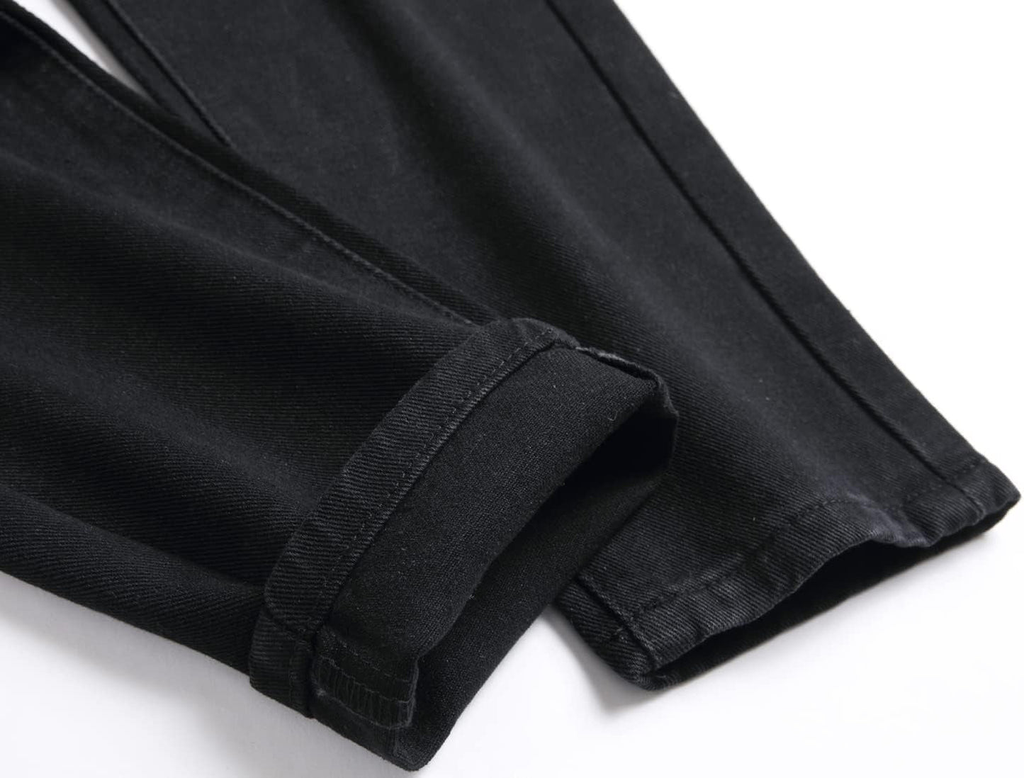 Boy'S Skinny Fit Ripped Destroyed Distressed Stretch Slim Jeans Pants