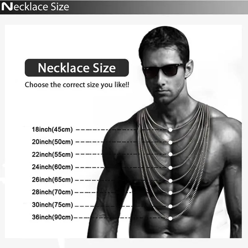 Franco Chain 925 Sterling Silver 10MM 8/20/22/24 Inch Cuban Chain Necklace for Women Men Fashion Jewelry Party Christmas Gifts