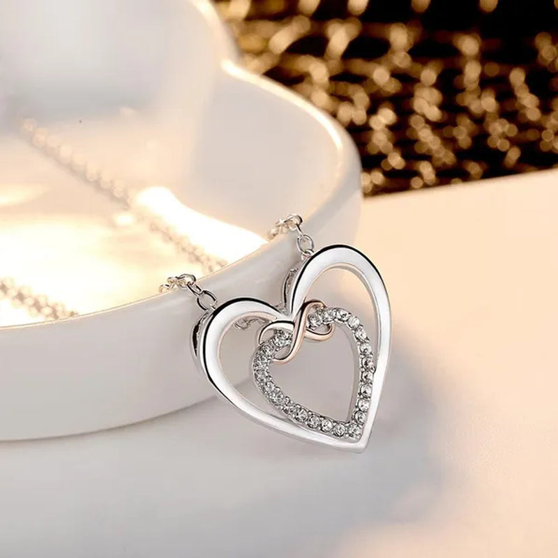 Euramerican Ring Women'S Fashion Zircon Ring Ruby Jewelry Set Diamond Ring Eight Hearts Eight Arrows