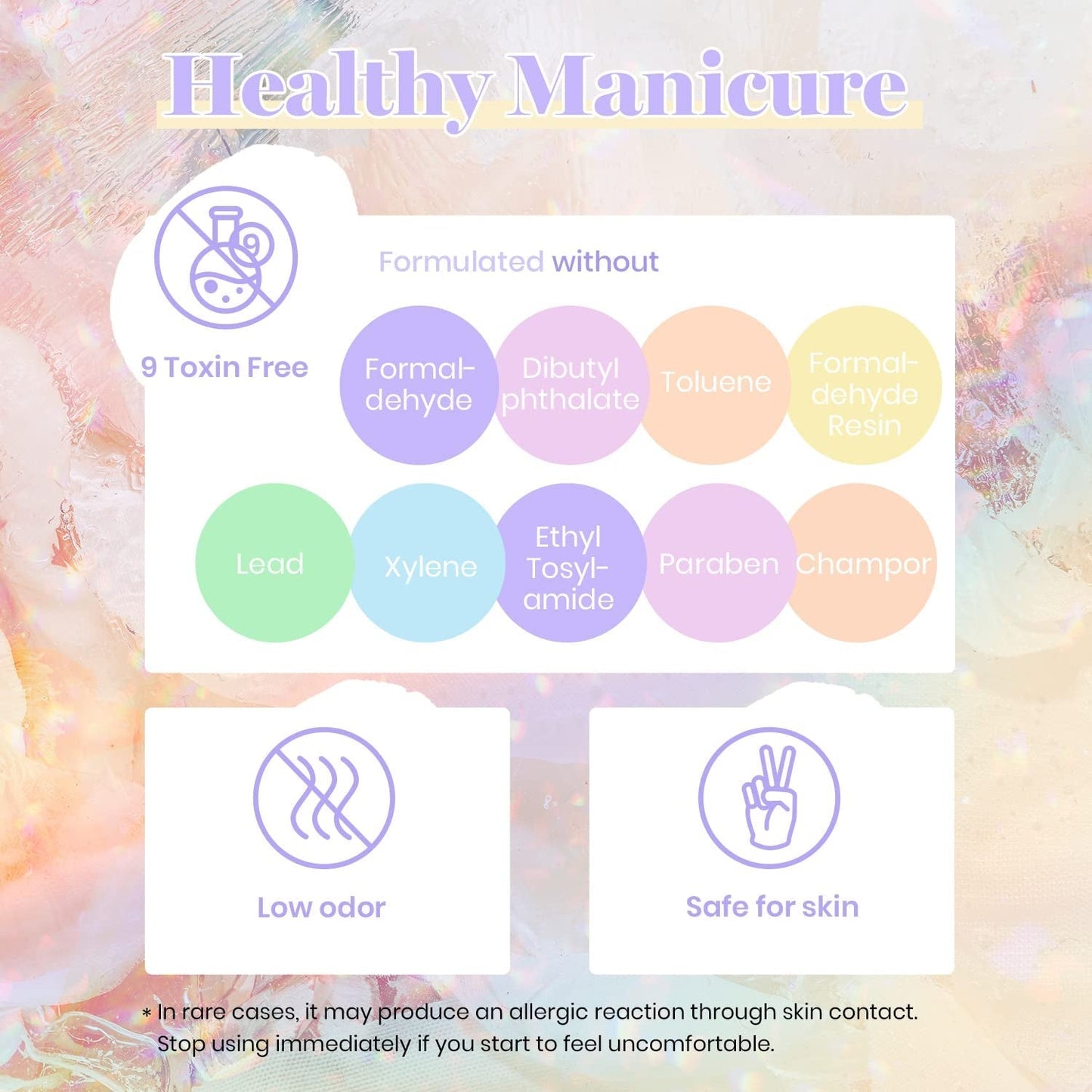 Beetles Pastel Gel Nail Polish, 6 Colors Macaron Pink Blue Green Yellow Purple Gel Polish Soft Pastel Spring Gel Polish Soak off Uv Gel Manicure Nail Art Design DIY Home Salon Gift for Girls Women
