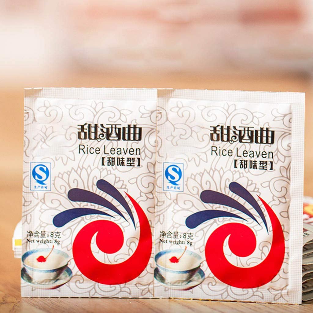 5 Packs Chinese Sweet Rice Wine Fermentation Starter Leaven Powder Making Home