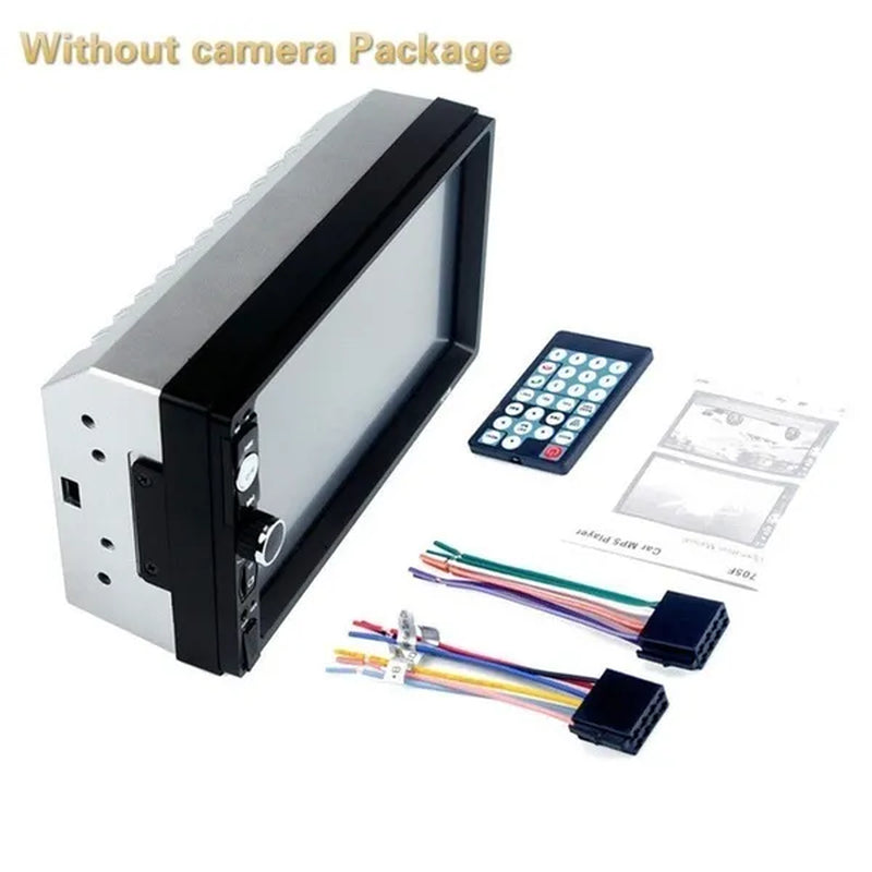 7" 2 Din Car Multimedia Player Audio Stereo Radio HD MP5 Touch Screen Mirror Link Bluetooth USB FM Autoradio