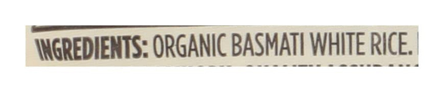 , Organic White Basmati Indian Rice, 32 Ounce