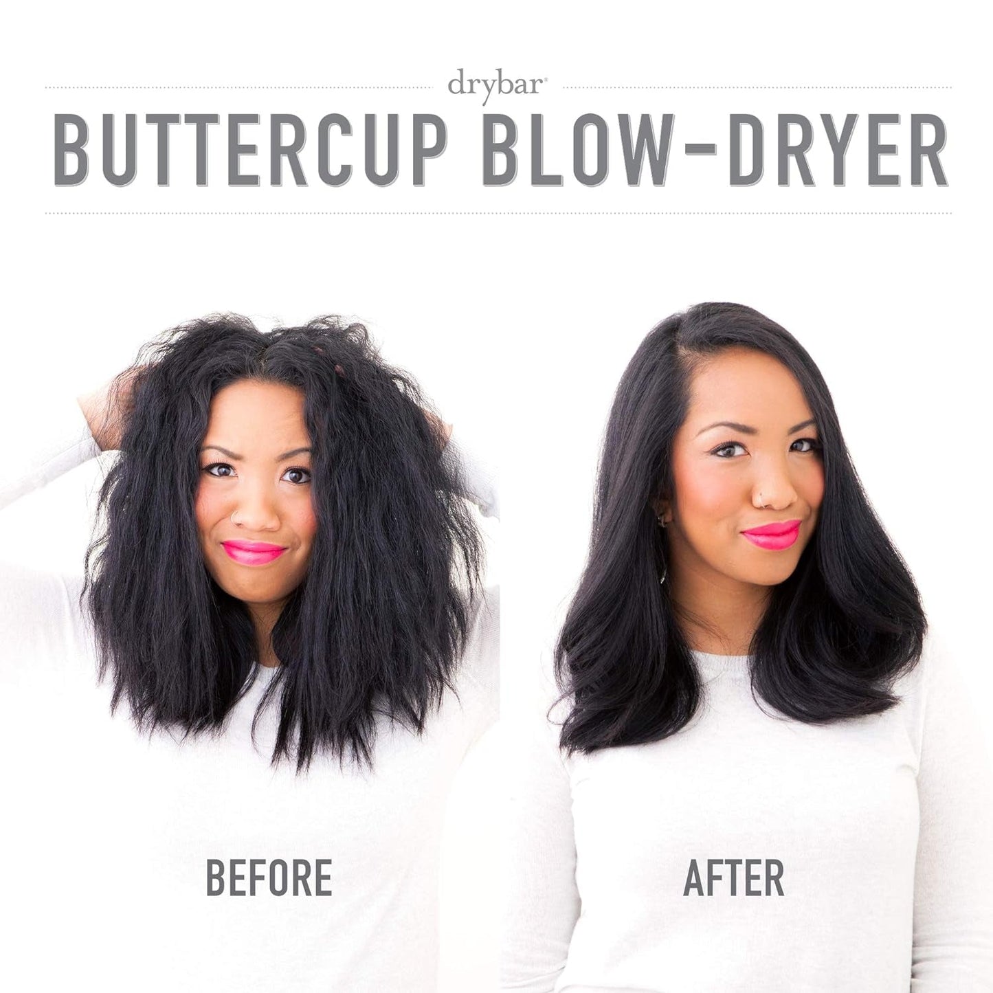 Drybar Buttercup 1875W Blow Dryer | Fast, Even Drying Hair Dryer with Ionic Technology for Smooth, Shiny Blowouts & Reduced Frizz