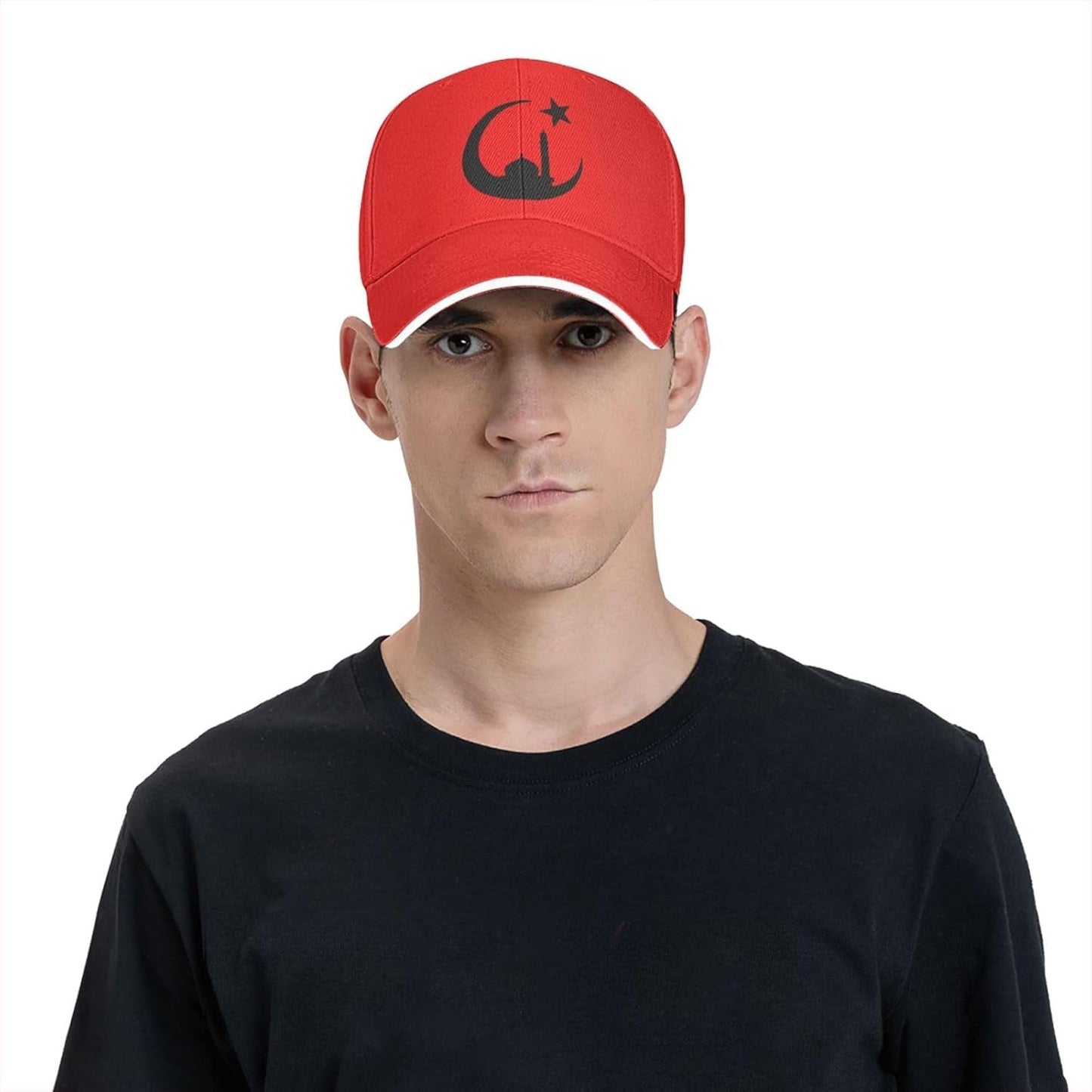 Funny-Muslim-Islam-Arabic-Islamic-Religious Allah God Be Gifts Dad Hat Men Baseball Cap for Men Dad Hat Trucker Hats Red