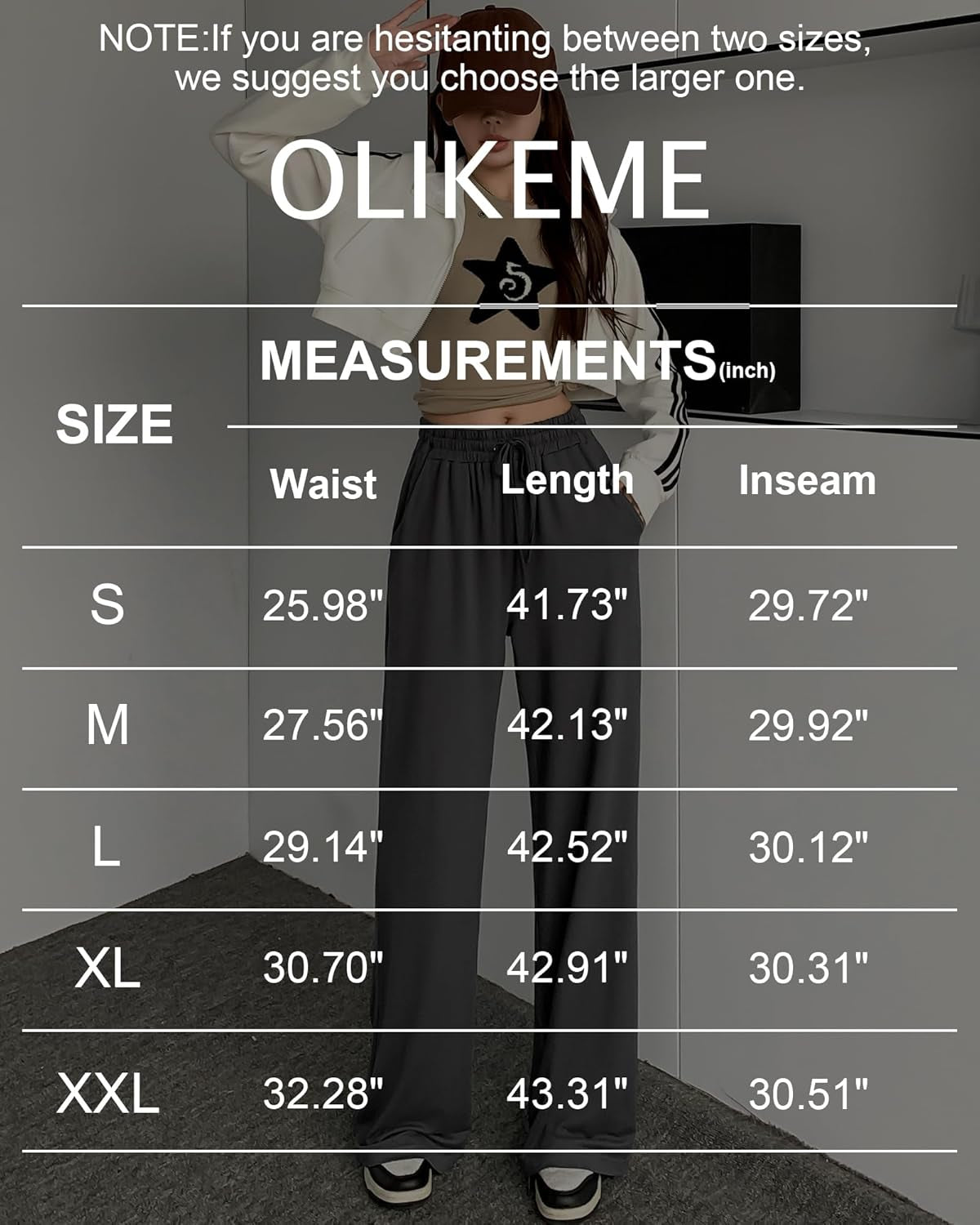 Womens Wide Leg Pants Loose Sweatpants High Waist Stretchy Comfy Athletic Casual Lounge Pants with Pockets