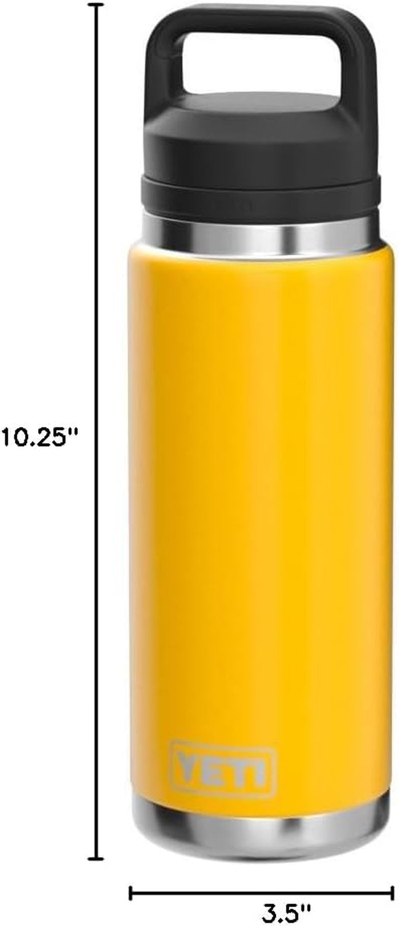 Rambler 26 Oz Bottle, Vacuum Insulated, Leakproof, Stainless Steel with Chug Cap