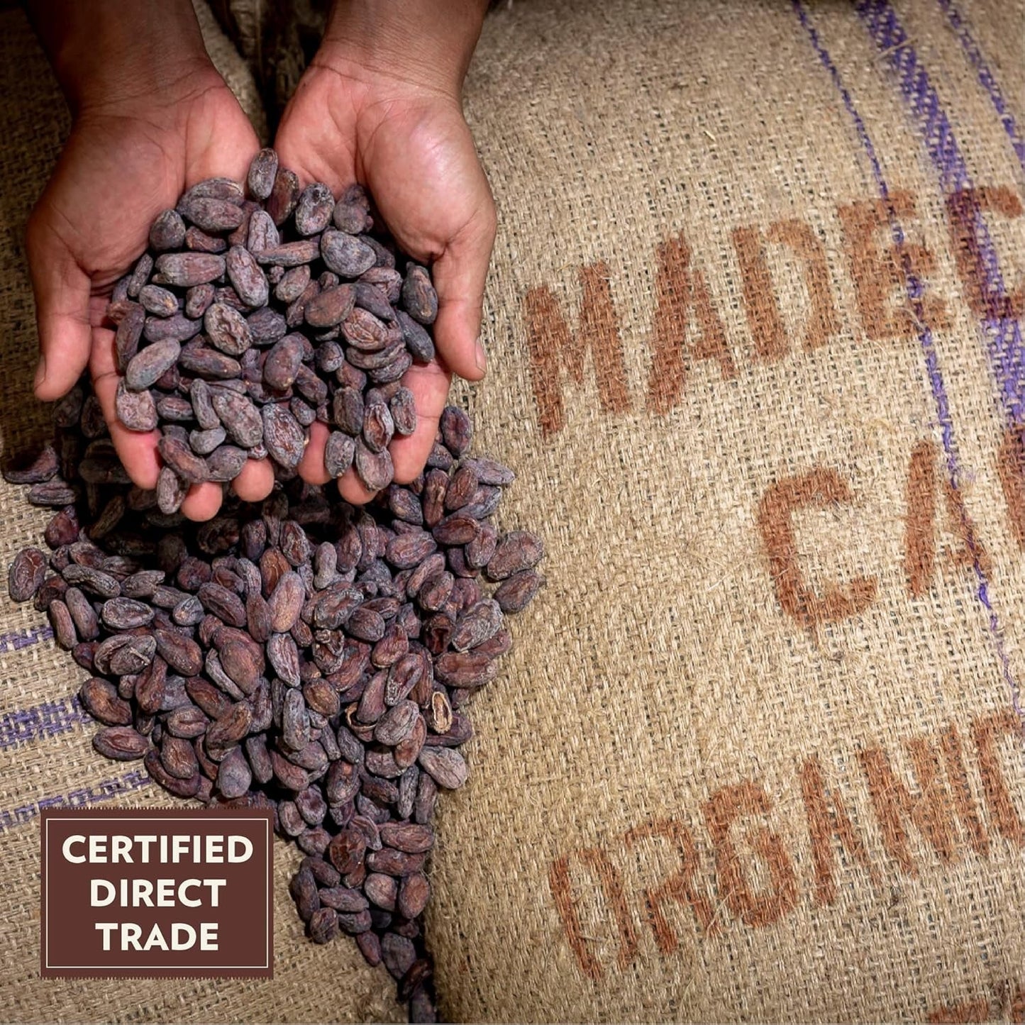 Chocolate | 92% Pure Dark Chocolate Melts, 7Oz Pack | USDA Organic, Direct Trade, Vegan, Kosher, Non-Gmo | Single Origin Uganda Chocolate Perfect for Snacking or Baking