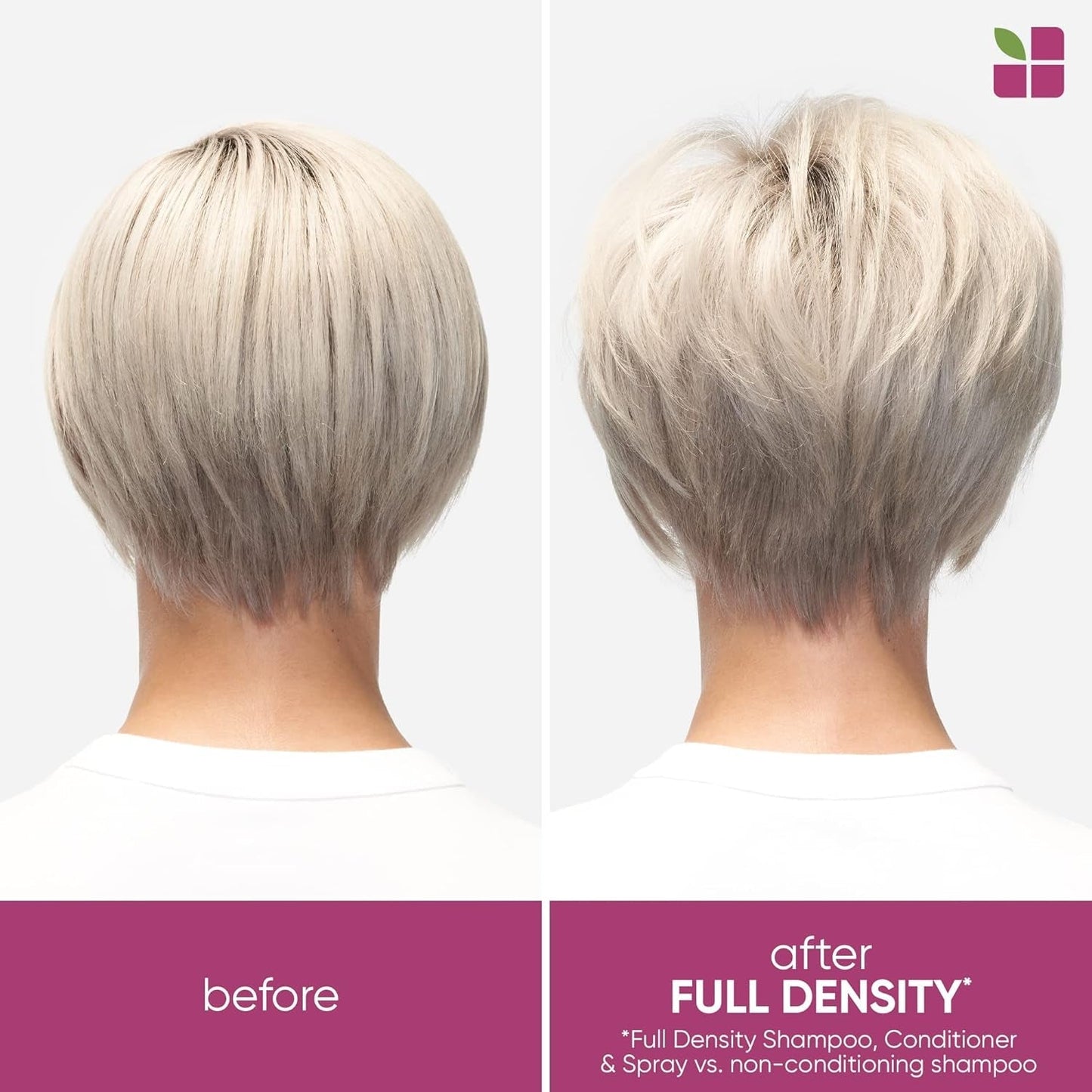 Biolage Full Density Thickening Shampoo - Provides Volume for Fuller & Thicker Hair with Biotin, for Thin & Fine Hair, Vegan and Paraben & Silicone Free