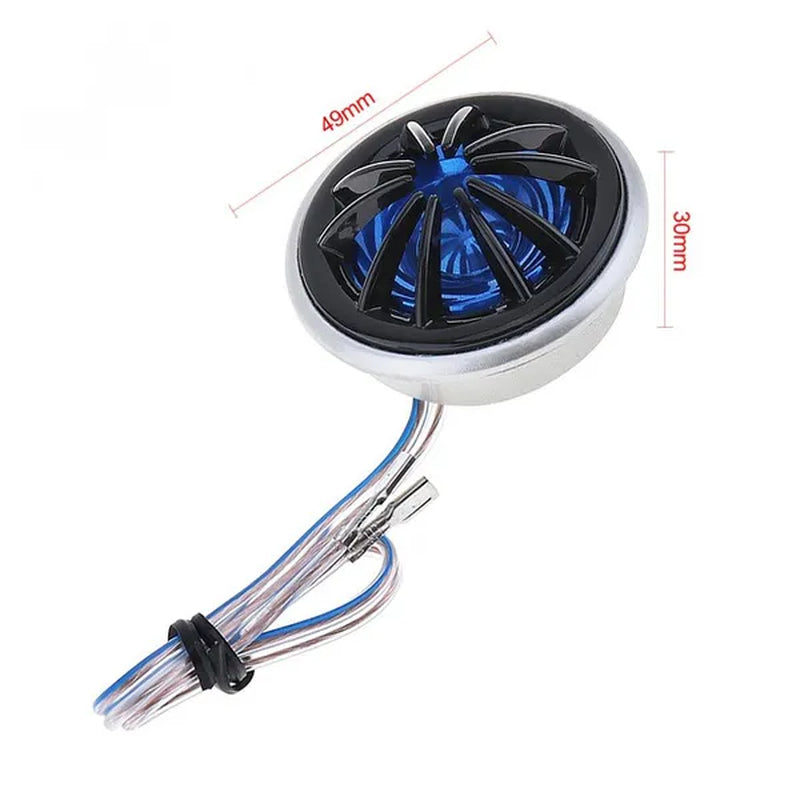 2Pcs 150W YH-66 Car Horn Dome Tweeter Audio Loudspeaker Car Stereo Treble Speaker for Most Cars