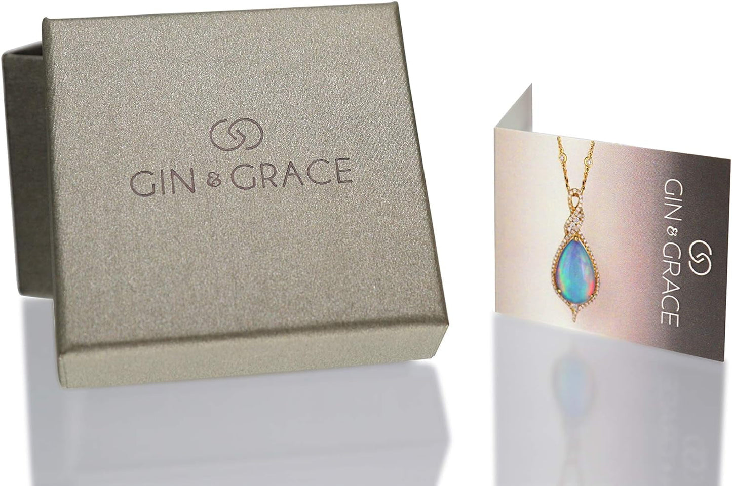 Women'S 10K White Gold Genuine Aquamarine Pendant with Diamonds (Cushion-Cut) Shaped (GJ16156P-AQ)