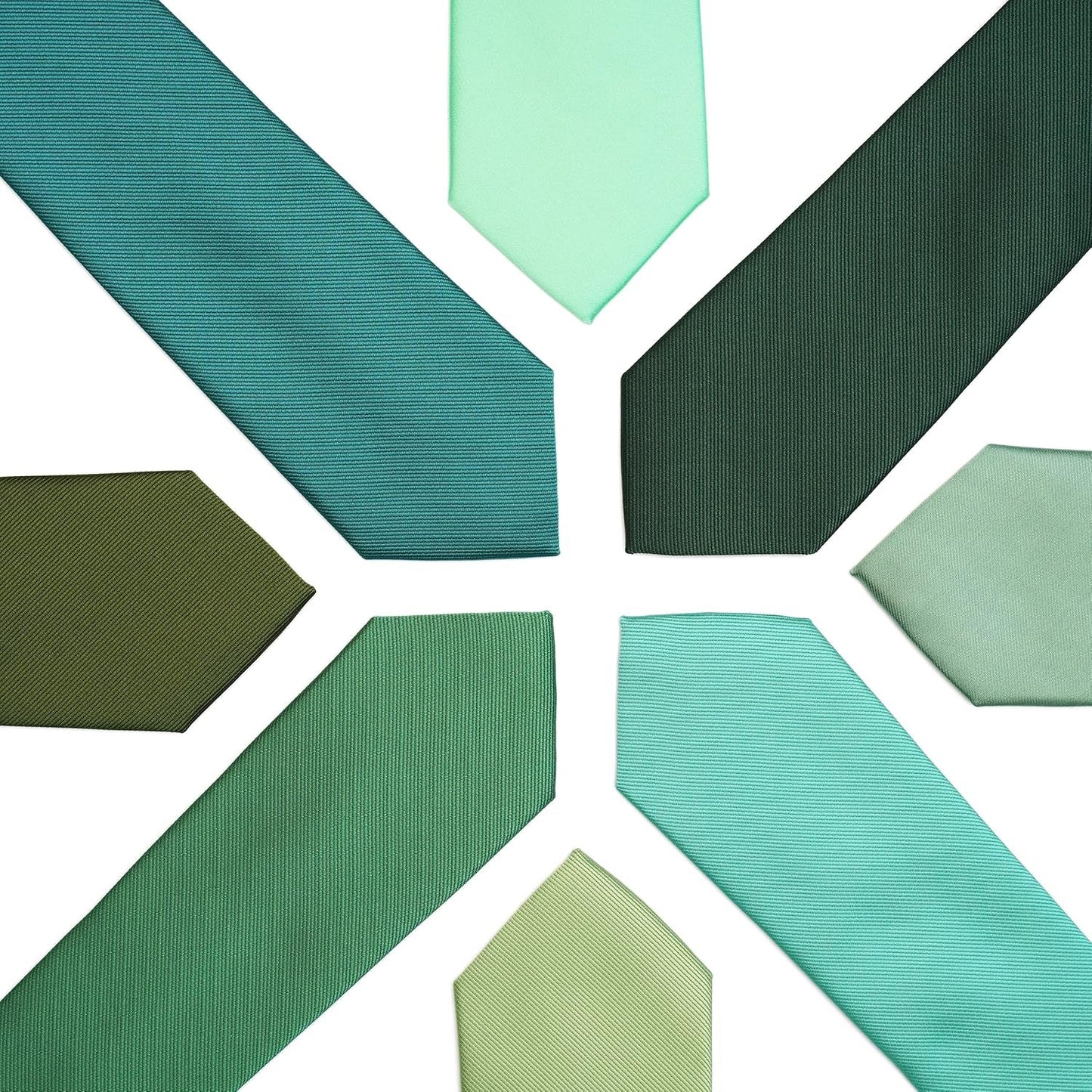 Extra Long Solid Tie for Men Big and Tall, 63 or 70 Inch XL Plain Ties