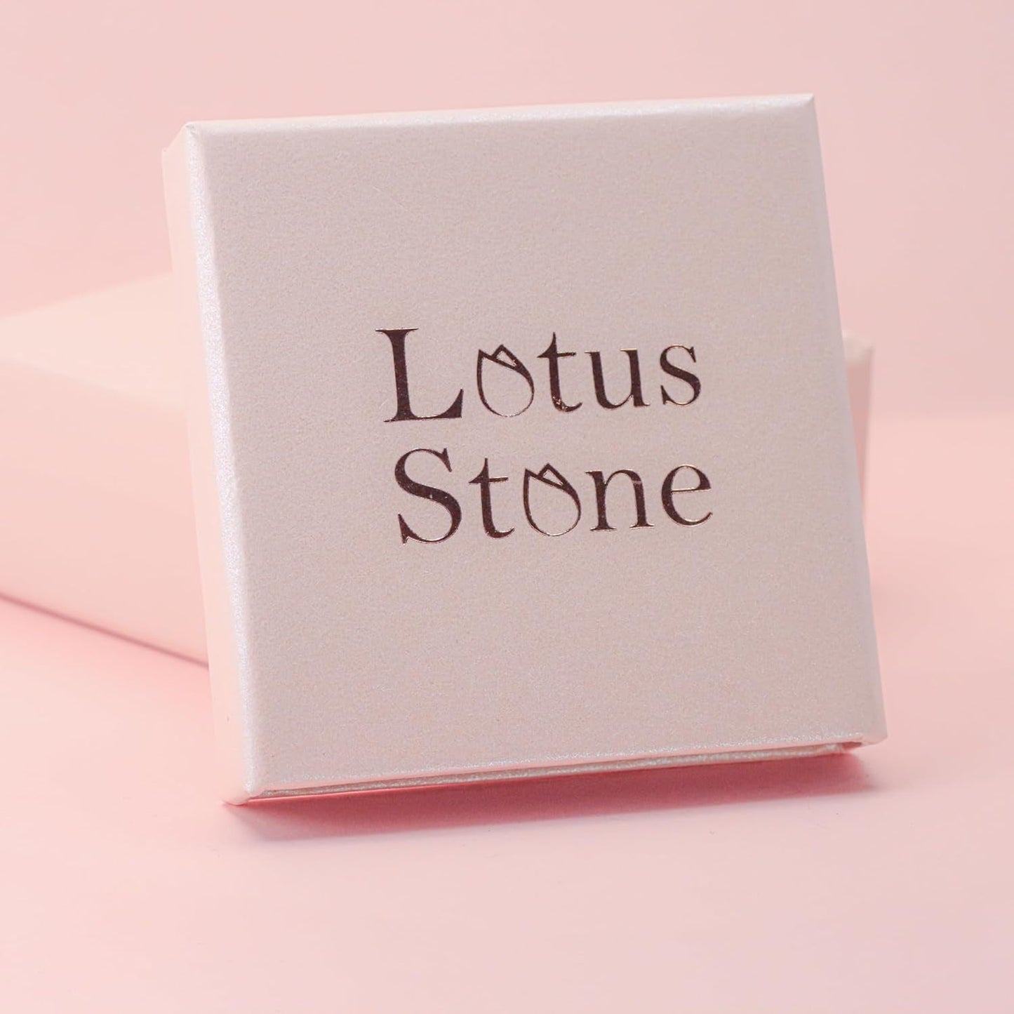 Silver Pink Sapphire Necklace, Slider Solitaire Gemstone Pendant with 16" Box Chain; Pink Sapphire Birthstone Pendant Gemstone for Women by Lotus Stone Design (16, Pink Sapphire)