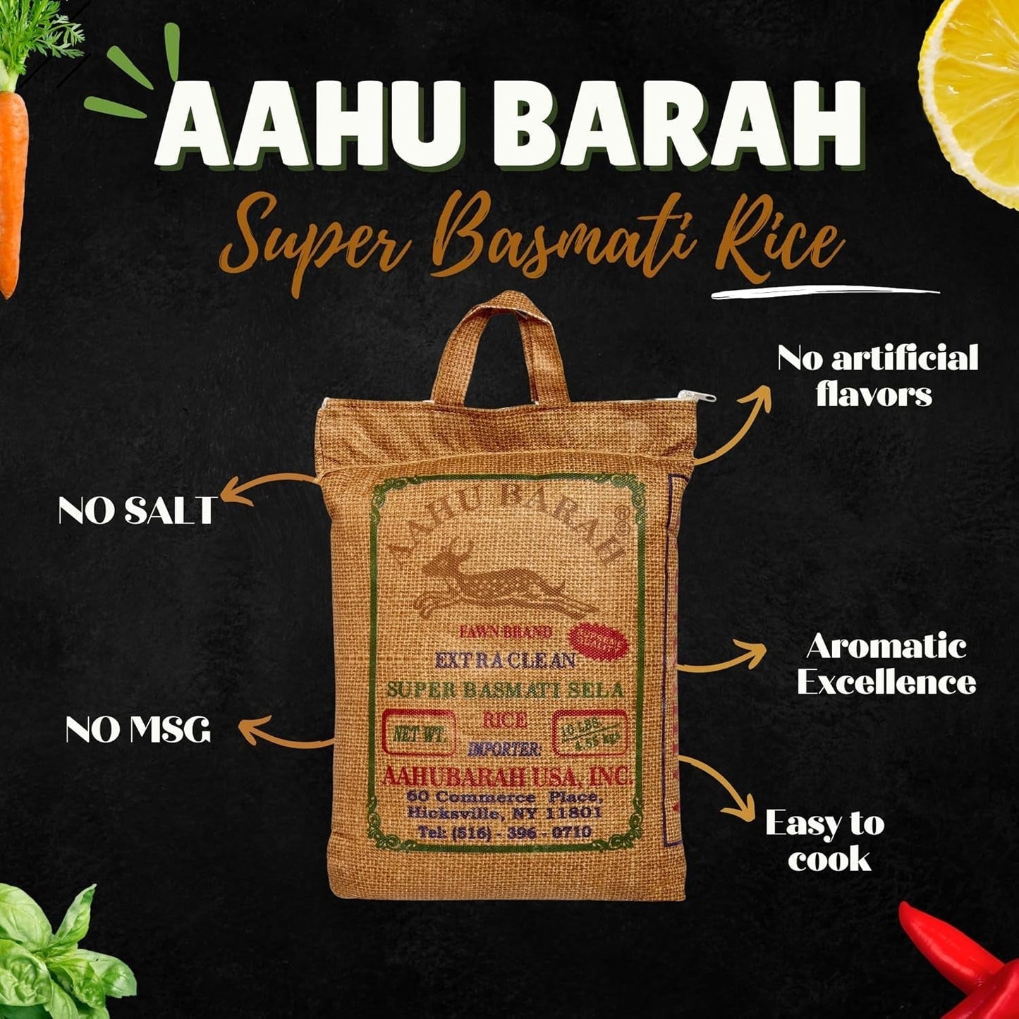 Basmati Sela Rice - Extra-Long Grain for Superior Culinary Delights 10Lb Pack