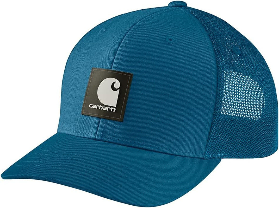 Men'S Rugged Flex Twill Mesh-Back Logo Patch Cap