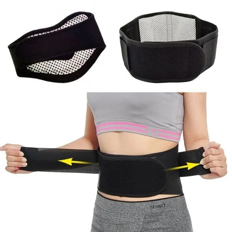 2022 New Adjustable Waist Tourmaline Self-Heating Magnetic Therapy Back Lumbar Support Belt Lumbar Support