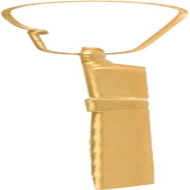 10K or 14K Gold Cross Pendant, Hypoallergenic Gold Religious Charms for Men and Women, Handcrafted in the USA - (1 Inch)