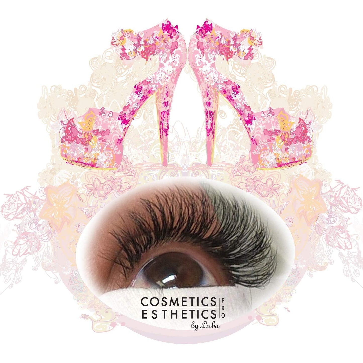 Set of 7 Trays: Eyelash Extensions Premade Russian Volume Individual Fans 6D, 0.05 Thickness, 8Mm (C Curl), 9Mm (C Curl), 10Mm (D Curl), 11Mm (D Curl), 12Mm (D Curl), 13Mm (D Curl) & 14Mm (D Curl)