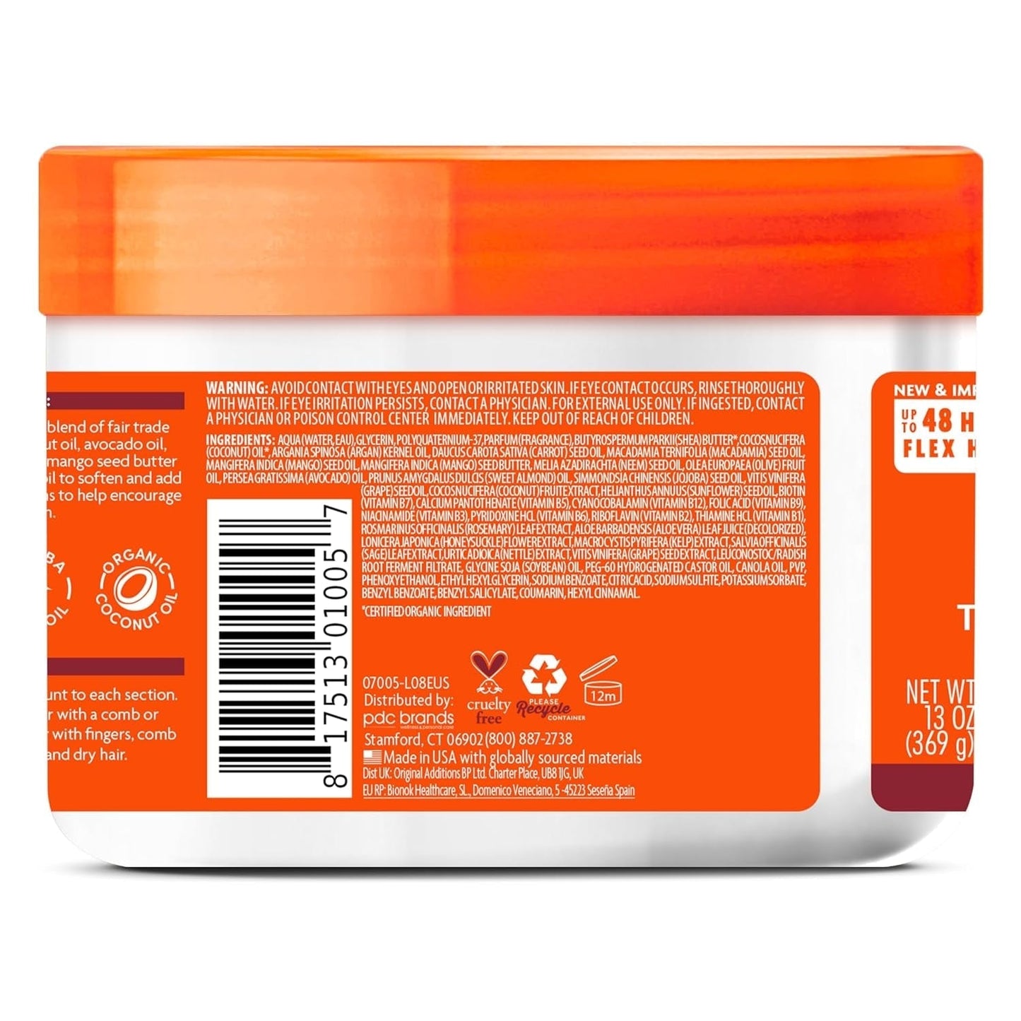 Moisturizing Twist & Lock Gel with Shea Butter for Natural Hair, 13 Oz (Packaging May Vary)