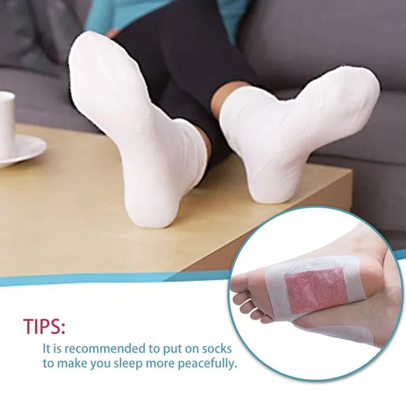 Sumifun 12Pcs/Box Rose Detox Foot Pads Foot Patches Detox Patches Adhesive Improve Sleep Quality Weight Loss Slimming Patch Health Care
