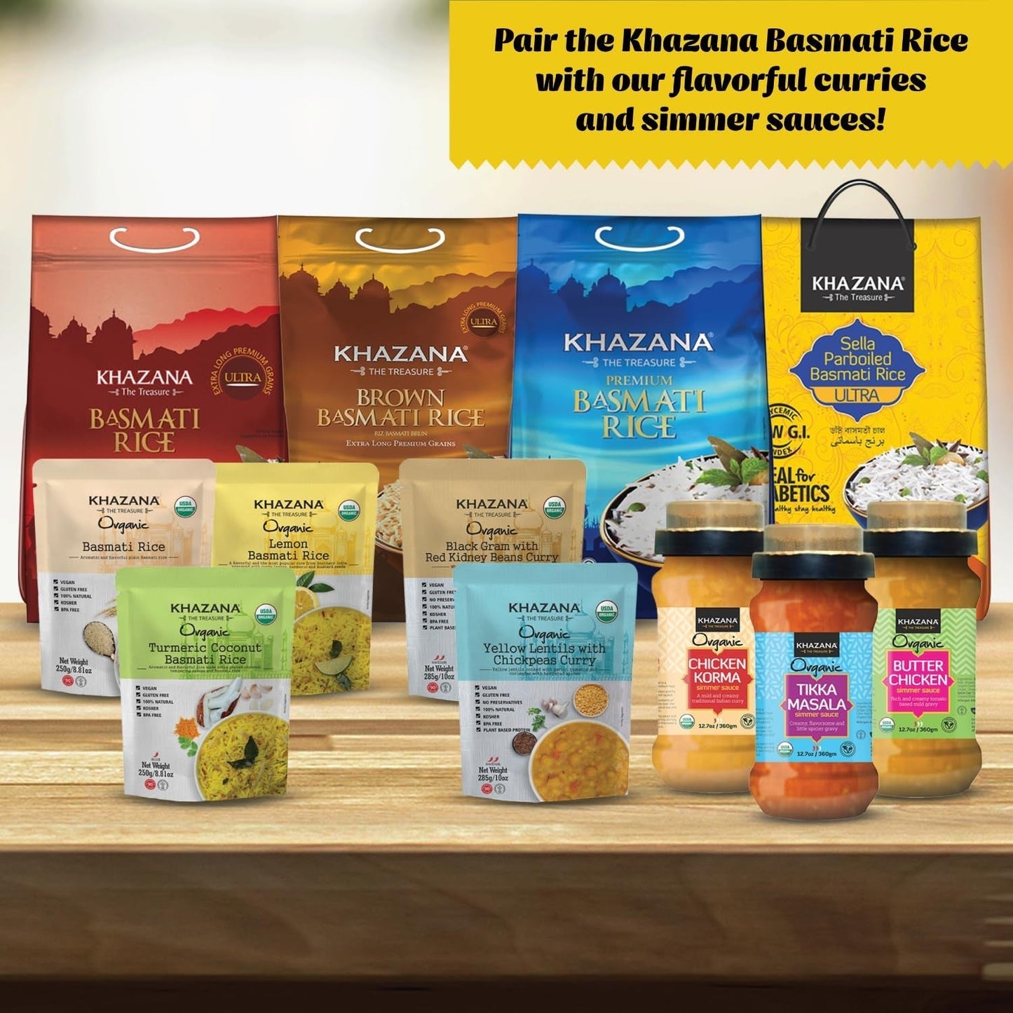 Authentic Brown Basmati Rice by in 10 Lb Bag - Aromatic and Flavorful Indian Grain - Non-Gmo, Gluten Free, Kosher, Cholesterol Free