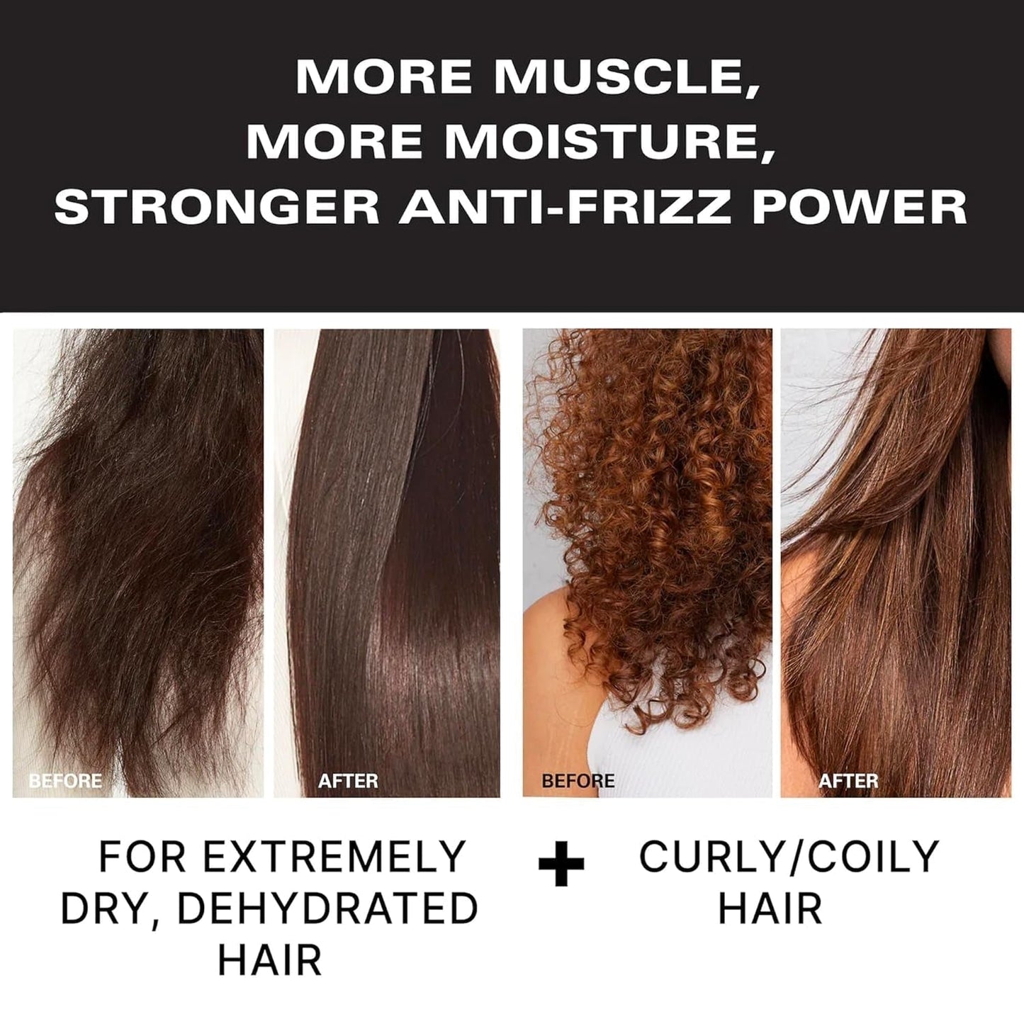 COLOR WOW Extra Strength Dream Coat – Powerful Ultra Moisturizing, anti Humidity Treatment for Extremely Frizz Prone Hair| Glassy Smooth, Straight + Resistant Styles up to 3-4 Washes