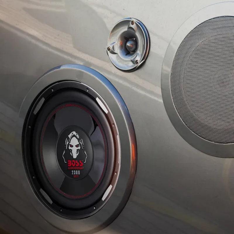Boss Audio P126DVC Phantom 12" 2300 Watt Max Power 4 Ohm DVC Car Audio Subwoofer
