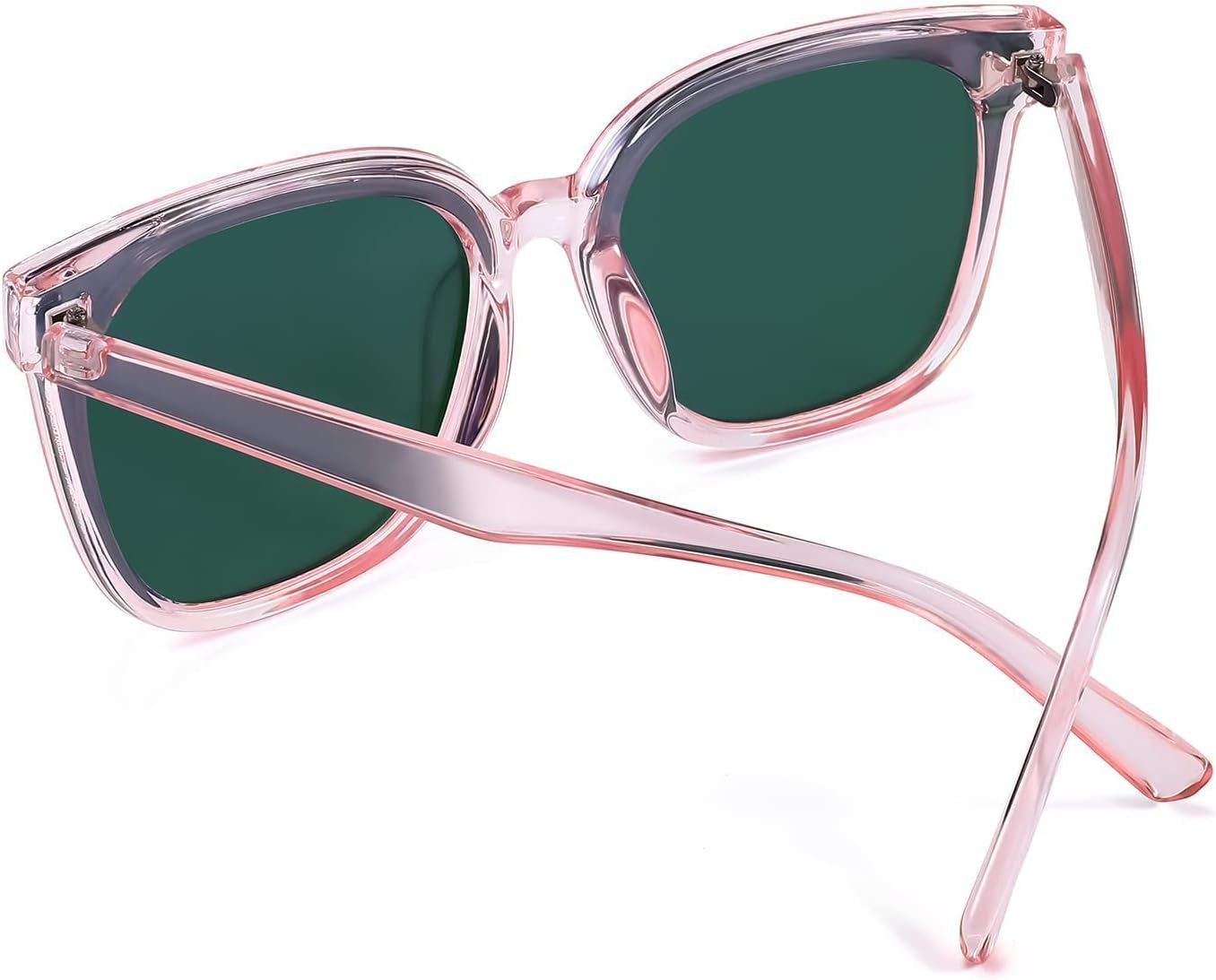 Retro Square Polarized Sunglasses Women Men Vintage Minimalist Shades B2600