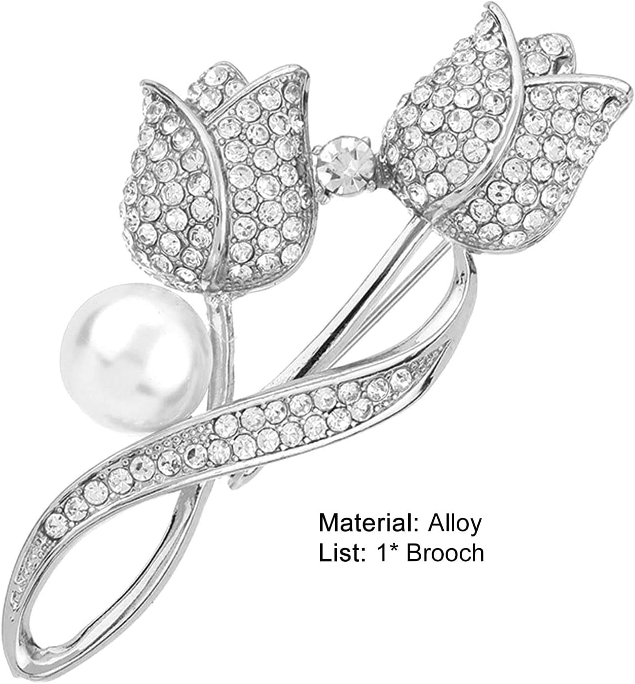 Flower Brooches Pins ,For Women Bouquets Costume Jewelry Gifts Golden