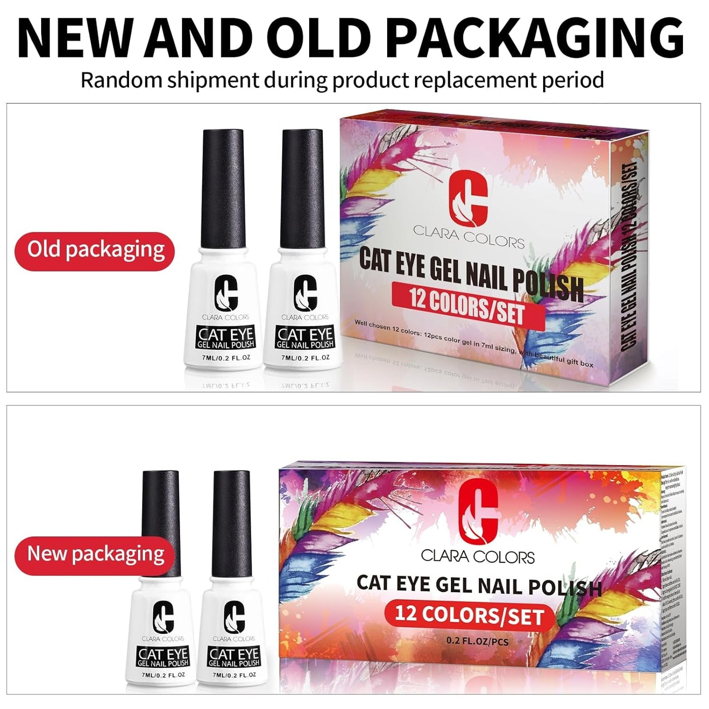 12 Colors Cat Eye Gel Nail Polish Set Not Black Magnetic Nail Polish Set Holographic Glitter 9D Galaxy Series Cat Eye Gel Polish Set with 2 Magnet Stick for Home DIY Soak off UV LED