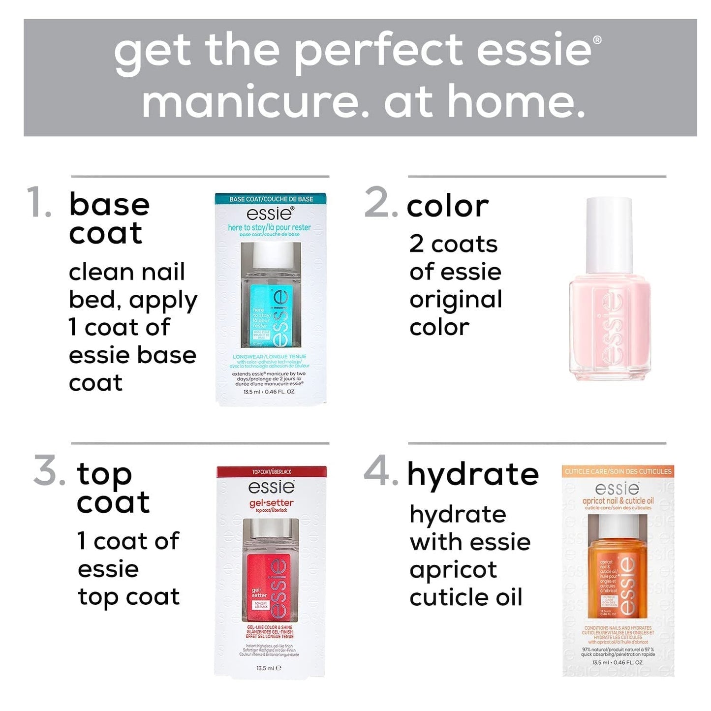 Nail Polish, 8-Free Vegan, 3Pc Set, the Express: Whimsical Pinks, 1 Kit