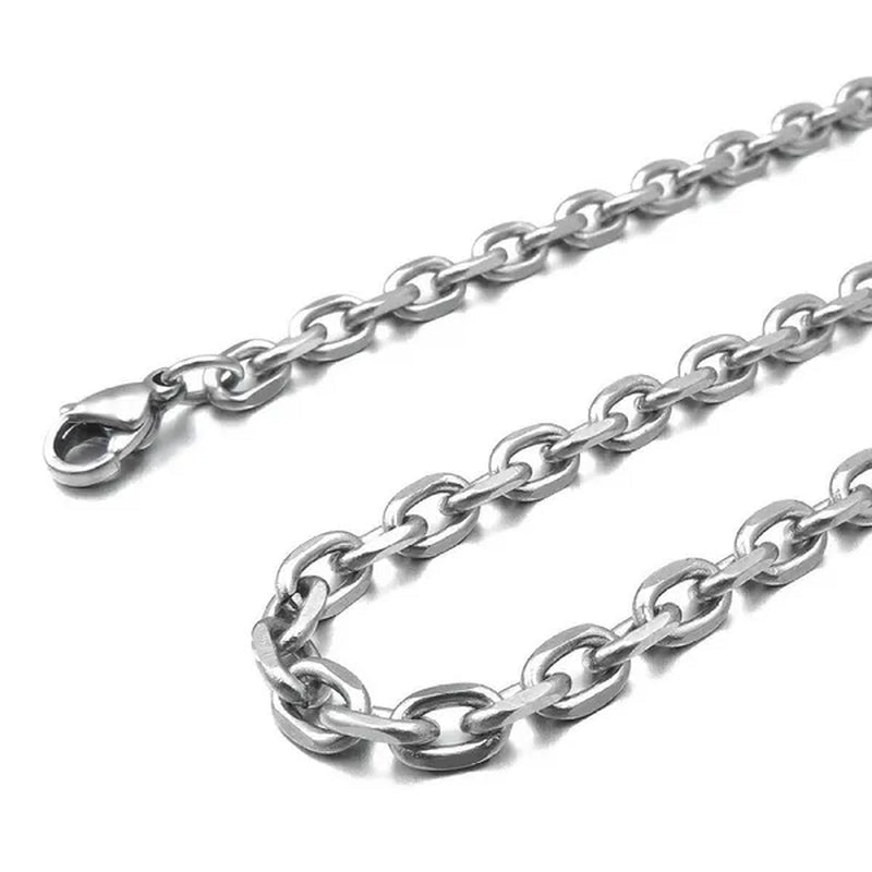 New Stylish Vintage Classics Design Men'S Elegant 316L Stainless Steel Lord'S Prayer Cross Pendant Trendy Titanium Steel Mens Necklace - Silver & Gold -With 21.6 Inch Chain - Milkle Gift Fashion Jewelry