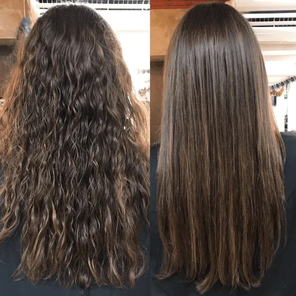 NG De France Vegan Hair Straightening without Formaldehyde Fast Liss Reducer 1000Ml/33.8 Fl.Oz. + Tanino Protein 24K Vegan Moisturizing Mask 250G/8.82Oz.