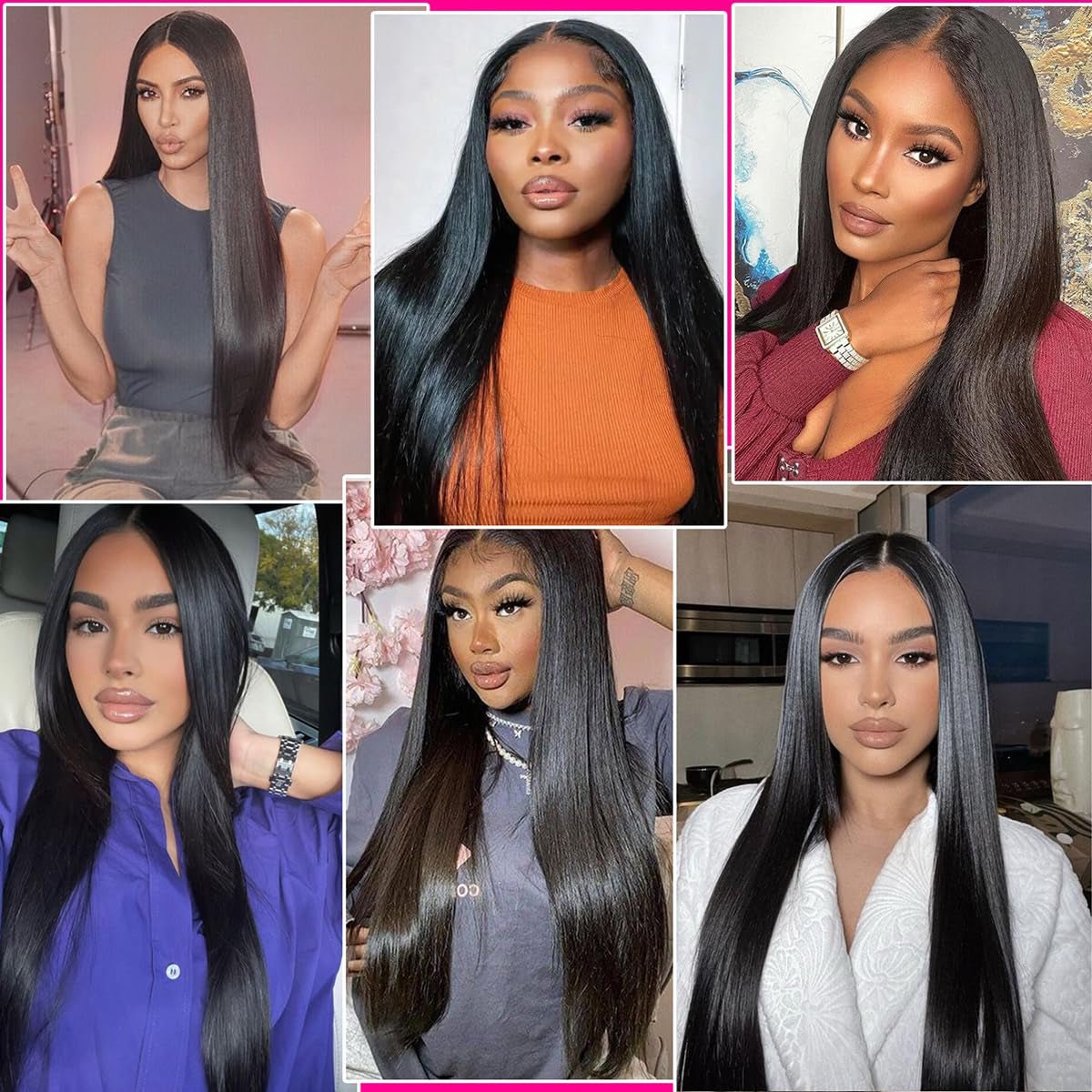Straight HD Lace Frontal 13X4 Human Hair 18 Inch Free Part Hand Tied 150% Density Ear to Ear Pre Plucked with Baby Hair Natural Color
