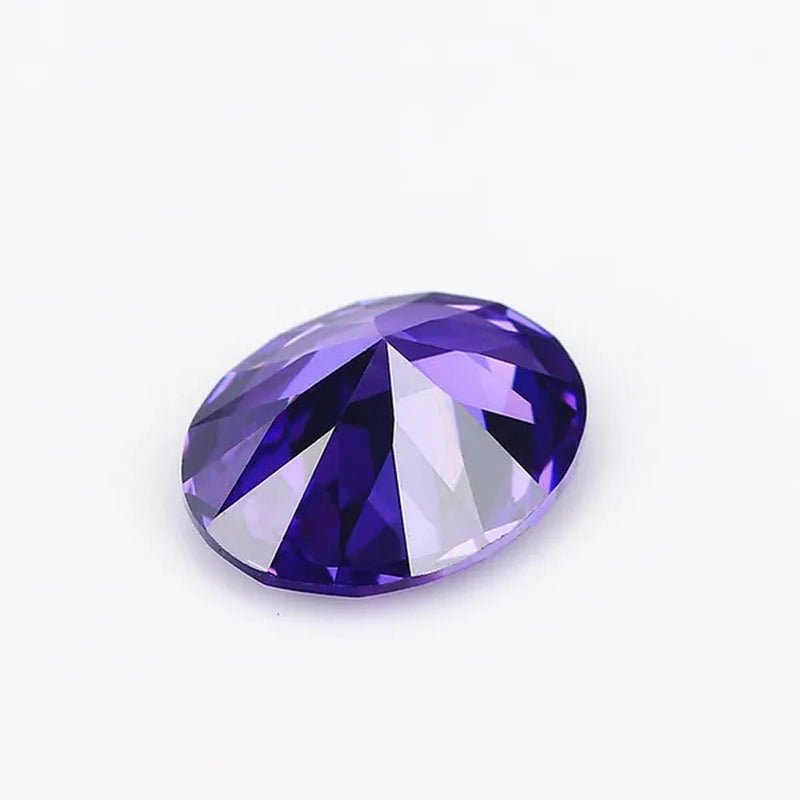 Unheated 12.50 Cts Natural Gemstone Mined Sri-Lanka Violet Sapphire 10mmx14mm Oval Cut VVS Gem