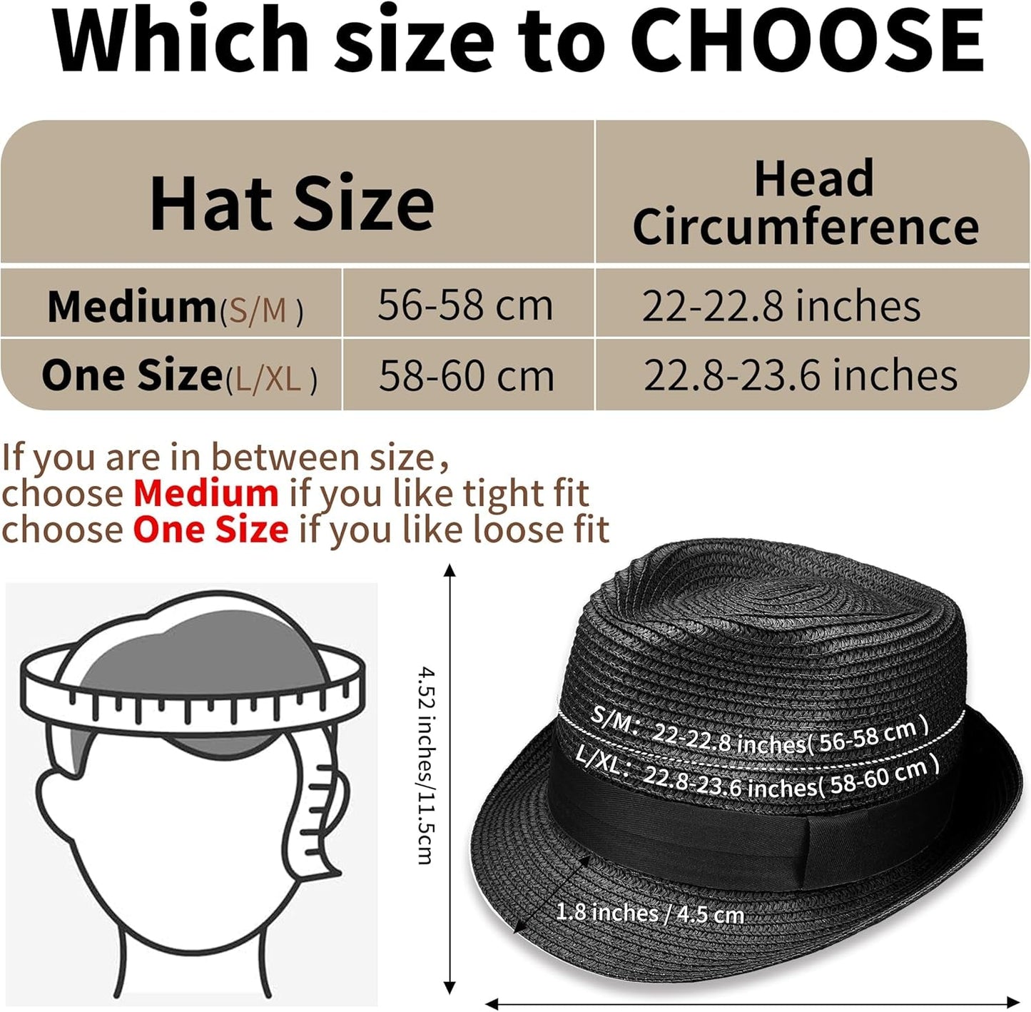 Straw Fedora Hat for Women Men Packable Short Brim Roll up Trilby Hat Panama Summer Beach Sun Hat UPF 50+