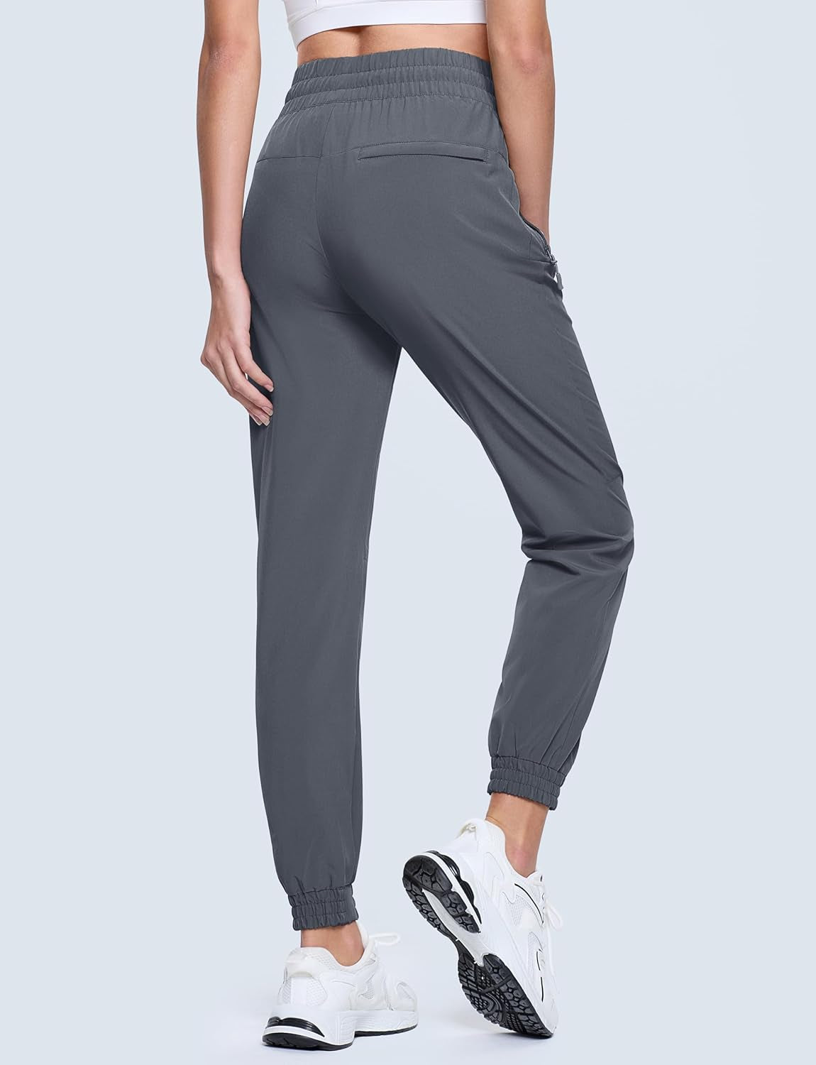 Women'S Hiking Pants Lightweight Quick Dry Water Resistant Athletic Running Joggers with Pockets Outdoor Travel