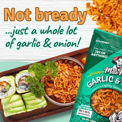 MILD Spice - Non-Oily Chili Crisp Topper, Rice Seasoning, Ramen Topper, Furikake | Umami Onion & Garlic Flakes | 2.65Oz (75G)
