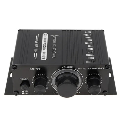AK170 2 Channel Power Amplifier Audio Karaoke Home Theater Amplifier Mini Hifi Amplifier with USB SD Interface