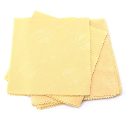 100PC Clean Polishing Cloth for Sterling Silver Gold Platinum Jewelry  Anti Dust VCZ