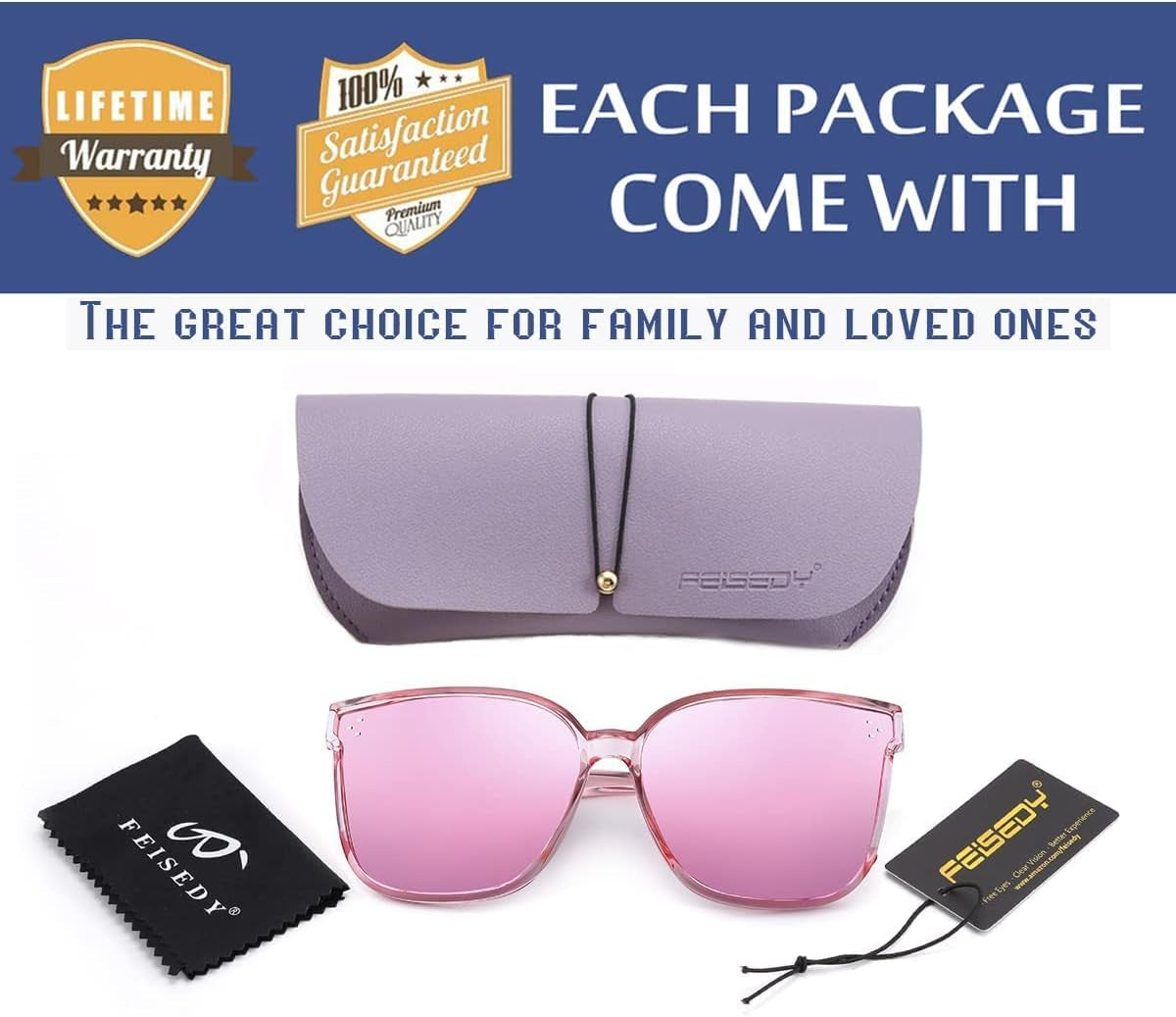 Retro Square Polarized Sunglasses Women Men Vintage Minimalist Shades B2600