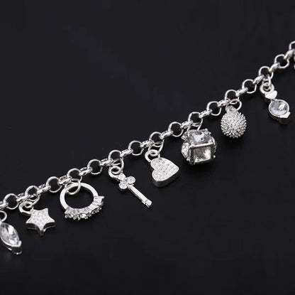 Fashion Jewelry 925 Silver Chain Bracelets for Men or Women