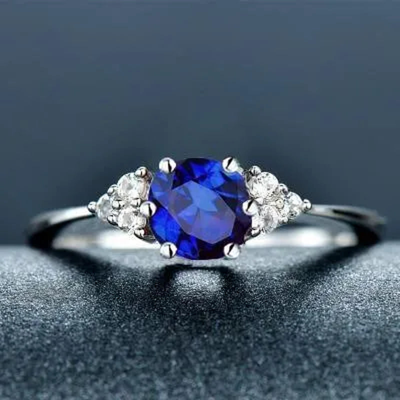 Red Ruby Jewelry Palace Natural Garnet Halo Engagement Ring Sterling Sliver Jewelry for Women - WORLD TIME VISITS