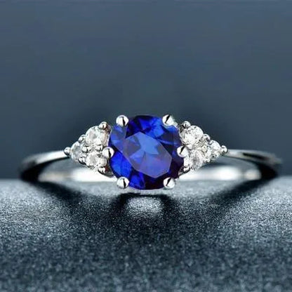 Red Ruby Jewelry Palace Natural Garnet Halo Engagement Ring Sterling Sliver Jewelry for Women - WORLD TIME VISITS